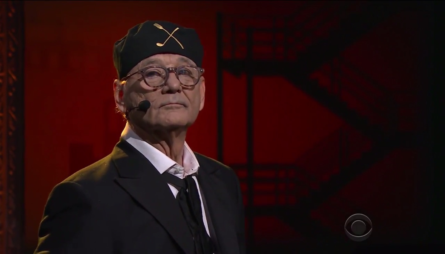 Bill Murray Sings A Particularly Relevant 'West Side Story' Medley on 'Colbert'
