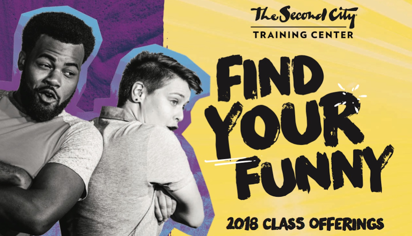 The Second City Training Center 2018 Class Catalog Is Out Now!